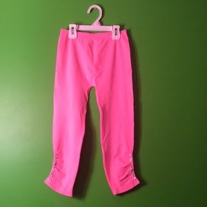 pink capri legging